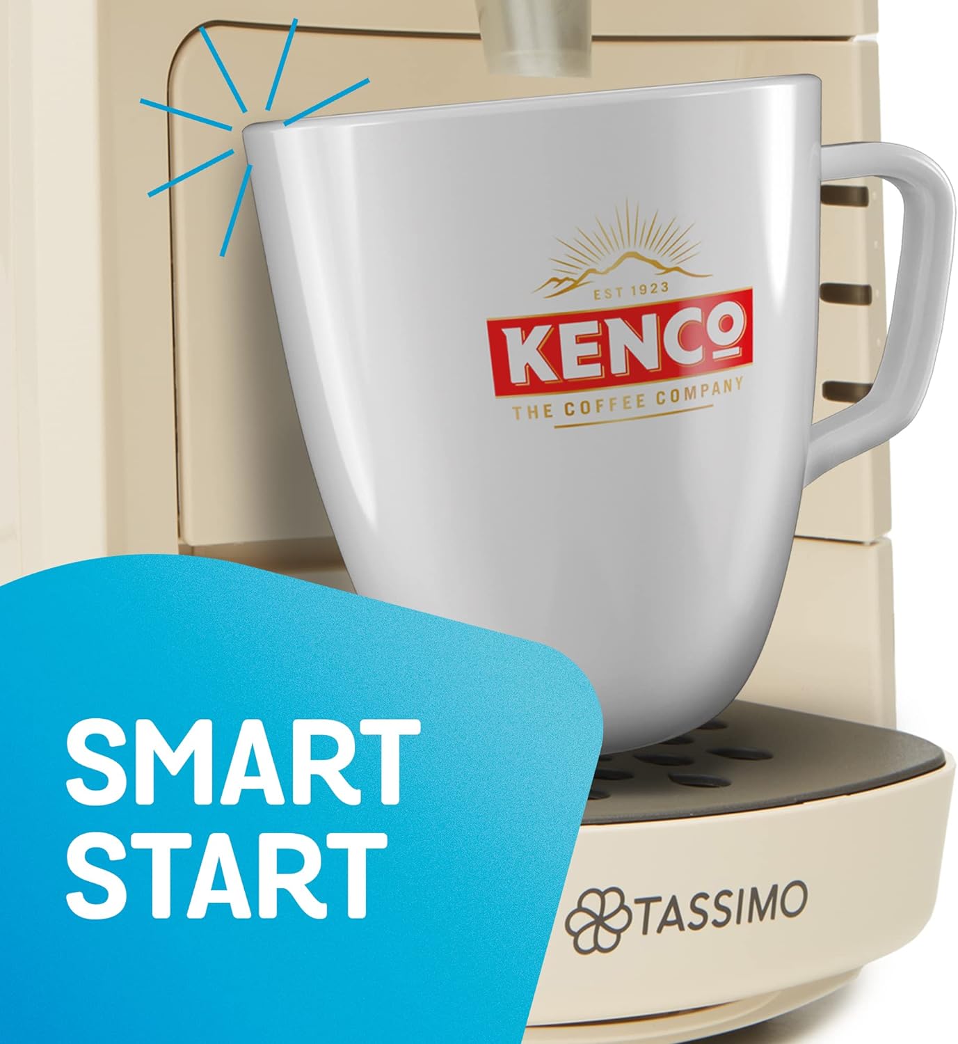 Tassimo by Bosch Suny 'Special Edition' TAS3107GB Coffee Machine,1300 Watt, 0.8 Litre - Cream - Amazing Gadgets Outlet