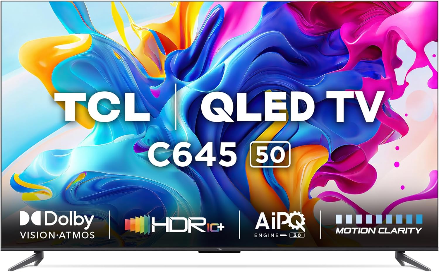 TCL 50C645K 4K UHD QLED 50" Smart TV - Black - Amazing Gadgets Outlet