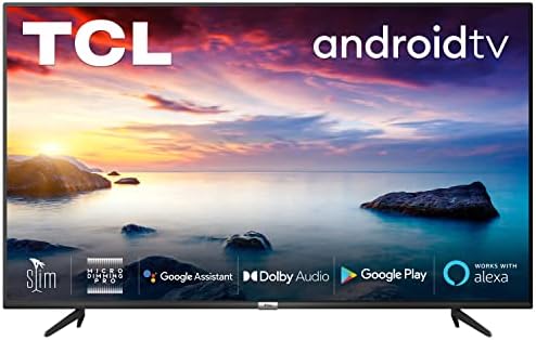 TCL 50P639K 50 - inch 4K Smart TV, Ultra HD, Powered by Android TV, Bezeless design (Freeview Play, Game Master, Dolby Audio, HDR 10 compatible with Google assistant & Alexa) - Amazing Gadgets Outlet