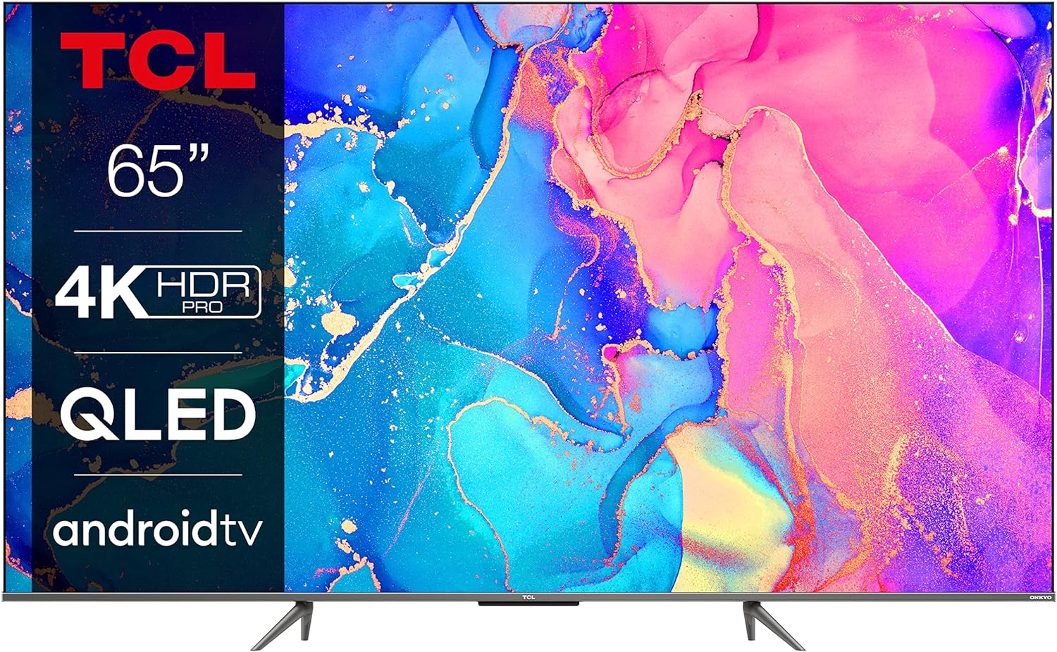 TCL 55C641K 55 - inch QLED Television, 4K Ultra HD, Android Smart TV (Game master, Dolby Atmos, Freeview Play, Motion clarity, Hands - Free Voice Control, compatible with Google assistant & Alexa) - Amazing Gadgets Outlet