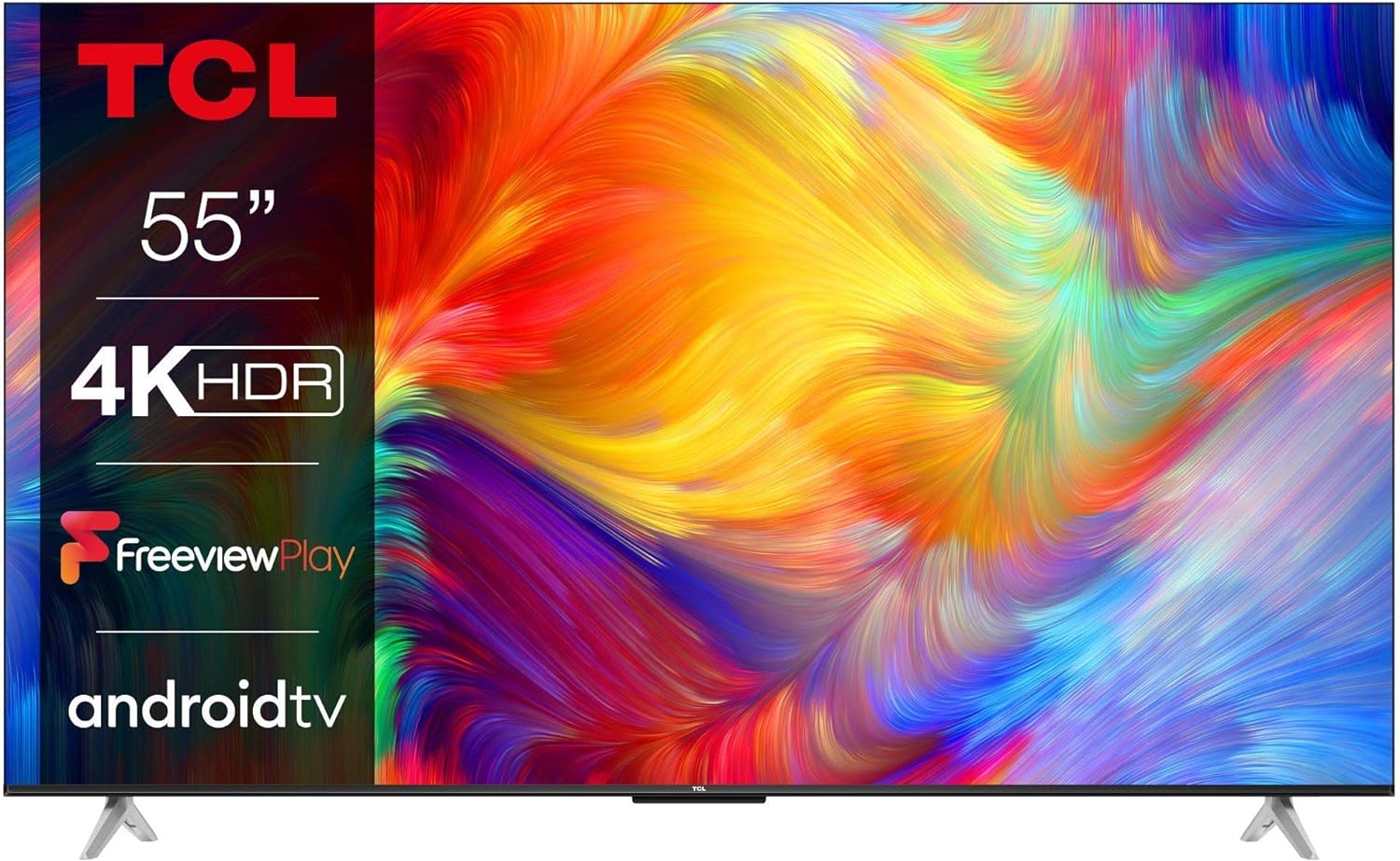 TCL 55P638K 55 Inch TV Smart 4K Ultra HD LED Analog & Digital Yes HDMI Dolby - Amazing Gadgets Outlet