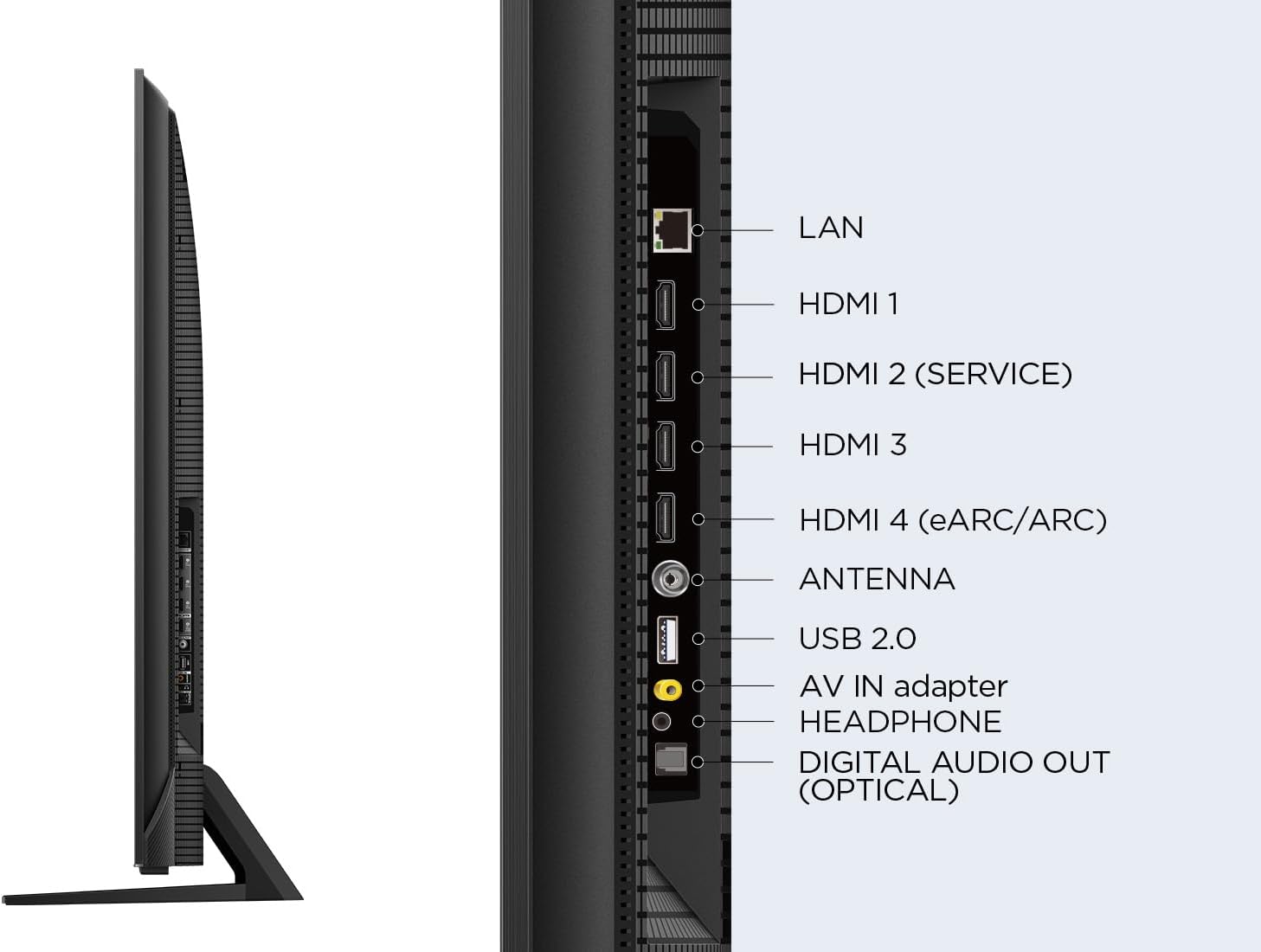 TCL 65C745K 65" QLED 4K Smart TV with Game Master Pro 2.0 - Black - Amazing Gadgets Outlet