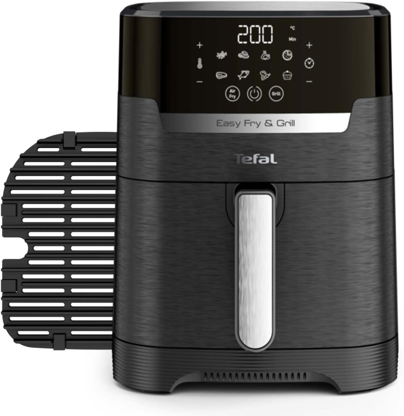 Tefal Easy Fry Max Digital Air Fryer, 5L, 10in1, Uses No Oil, Air Fry, Extra Crisp, Roast, Bake, Reheat, Dehydrate, 6 Portions, Non - Stick, Dishwasher Safe Baskets, Black EY245840   Import  Single ASIN  Import  Multiple ASIN ×Product customization - Amazing Gadgets Outlet