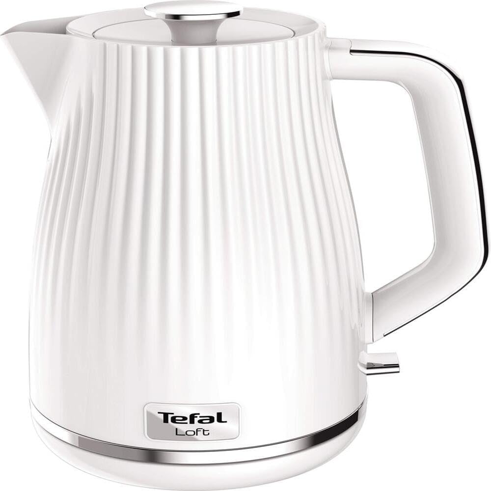 Tefal Loft Kettle, 1.7L, minimum fill 0.7L, fast boil, 3000 W, Black, Plastic, KO250840 - Amazing Gadgets Outlet