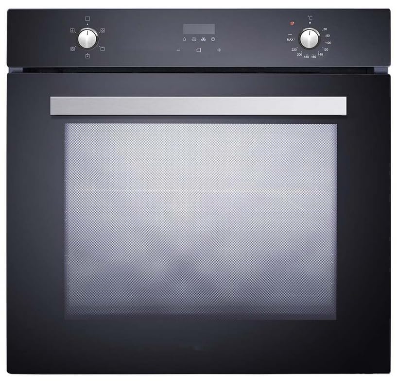 Teknix BITK63ESB 60cm Built In Single Oven, Slim Depth, Touch Control Timer - Black - Amazing Gadgets Outlet