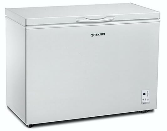 Teknix CF103W 292L 112.5cm Wide Chest Freezer, F(A+) Rated - White - Amazing Gadgets Outlet