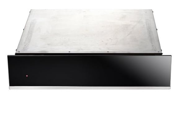 Teknix Signature Collection SCW61X 14cm Warming Drawer - Black Glass - Amazing Gadgets Outlet