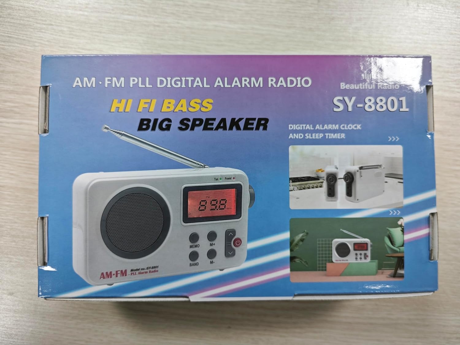 Tendak Portable Radio, Small Radio FM/AM, Transistor Radio with Excellent Sound Quality and Receiving/Storage Channel/Timing/Alarm Clock Function, Small Portable Radio Suitable for Travel and Camping - Amazing Gadgets Outlet