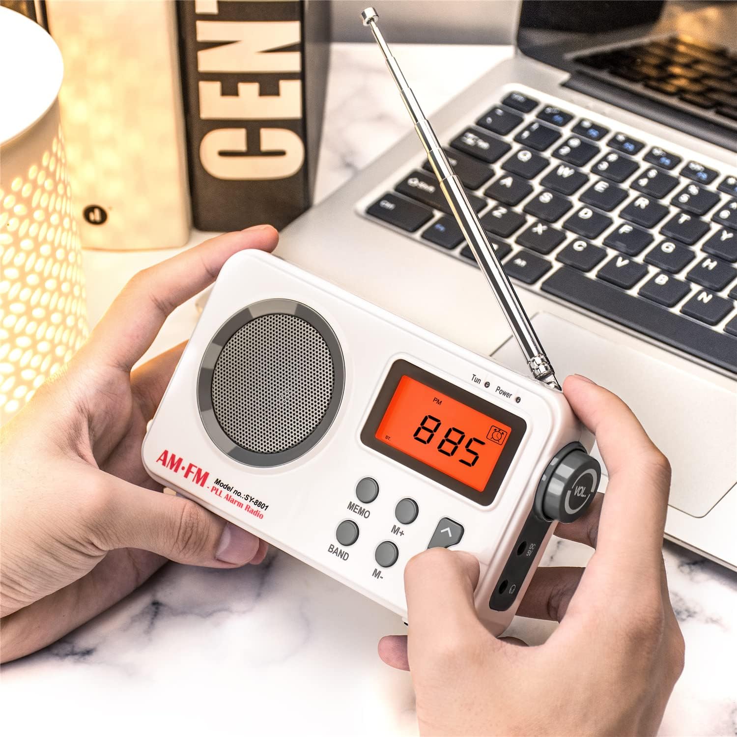 Tendak Portable Radio, Small Radio FM/AM, Transistor Radio with Excellent Sound Quality and Receiving/Storage Channel/Timing/Alarm Clock Function, Small Portable Radio Suitable for Travel and Camping - Amazing Gadgets Outlet