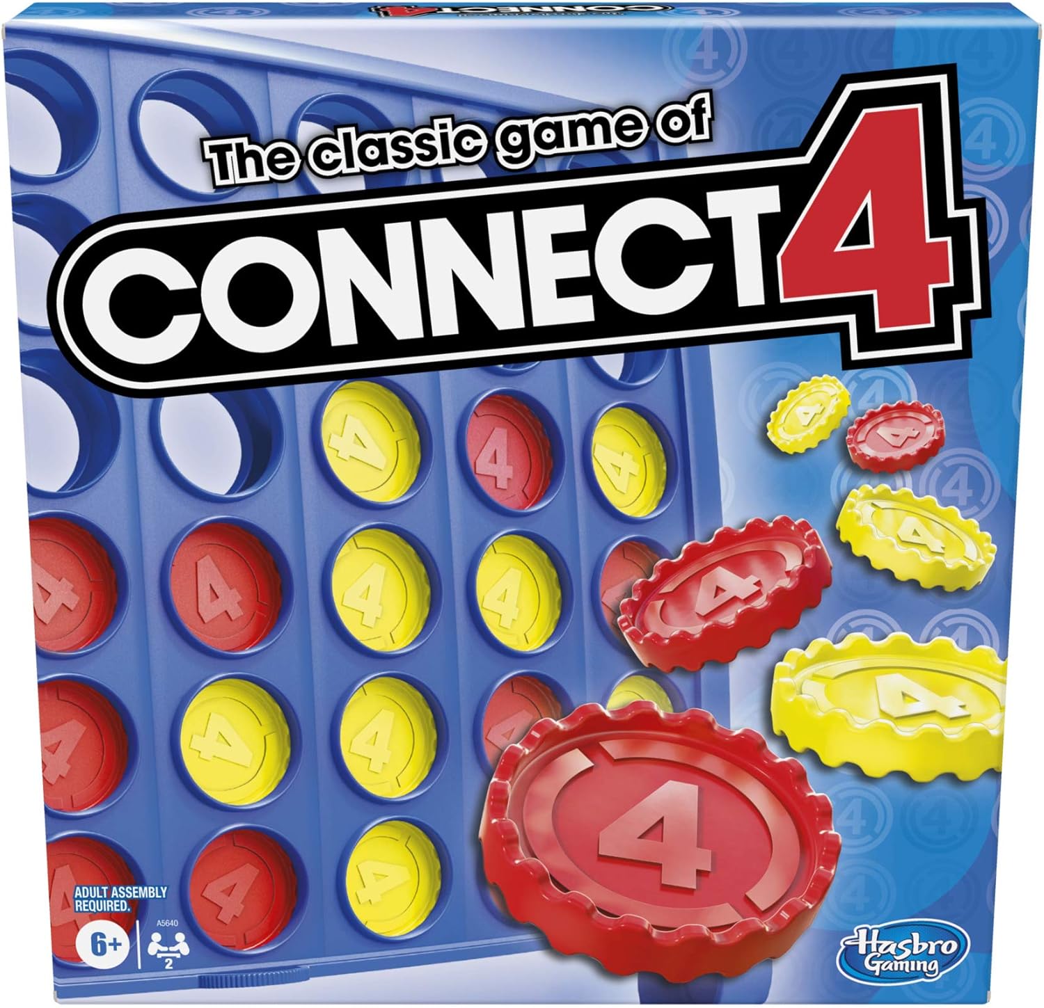 The Classic Game of Connect 4 Strategy Board Game; 2 Games for Kids Aged 6 and up; 4 in a Row - Amazing Gadgets Outlet