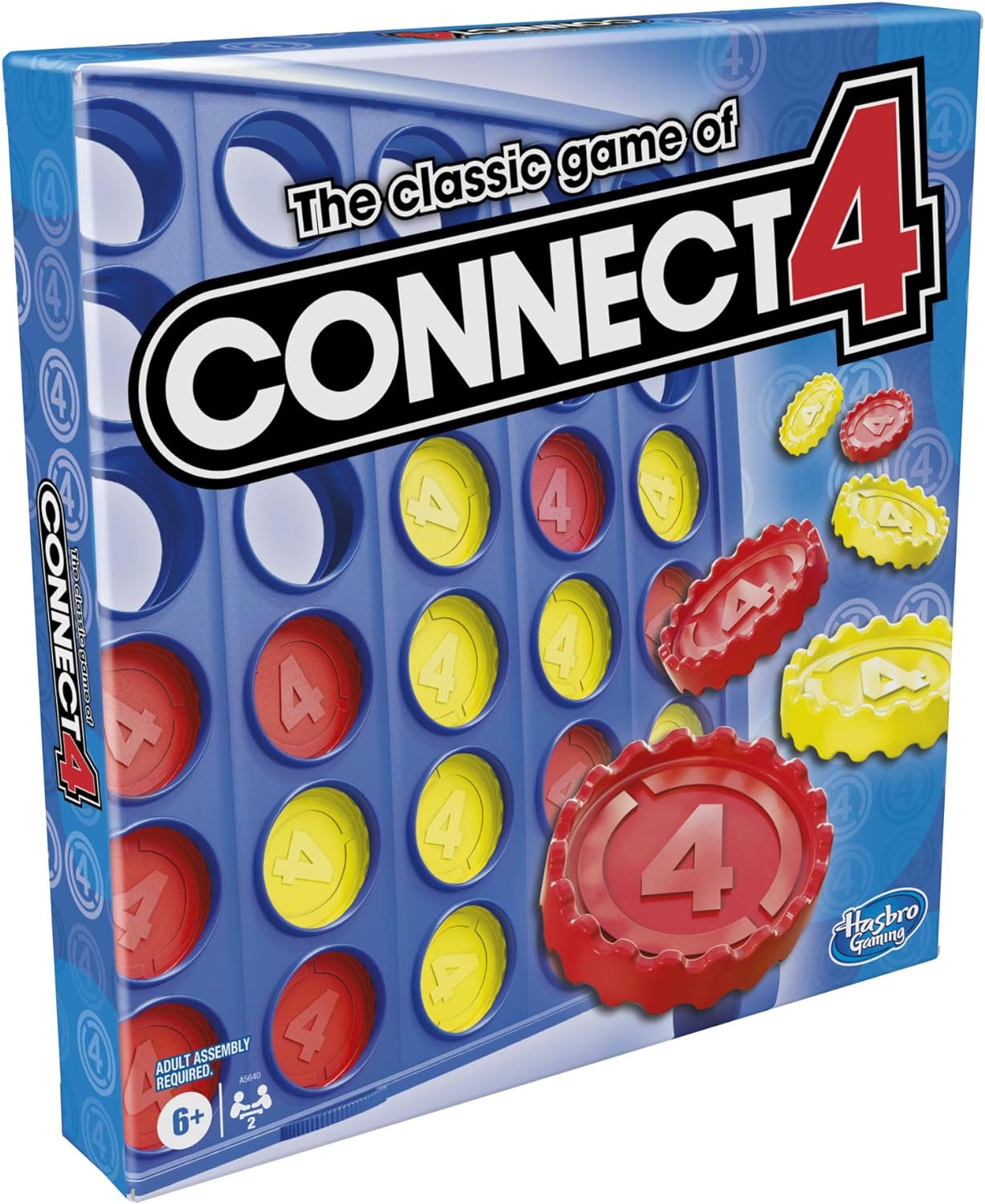 The Classic Game of Connect 4 Strategy Board Game; 2 Games for Kids Aged 6 and up; 4 in a Row - Amazing Gadgets Outlet