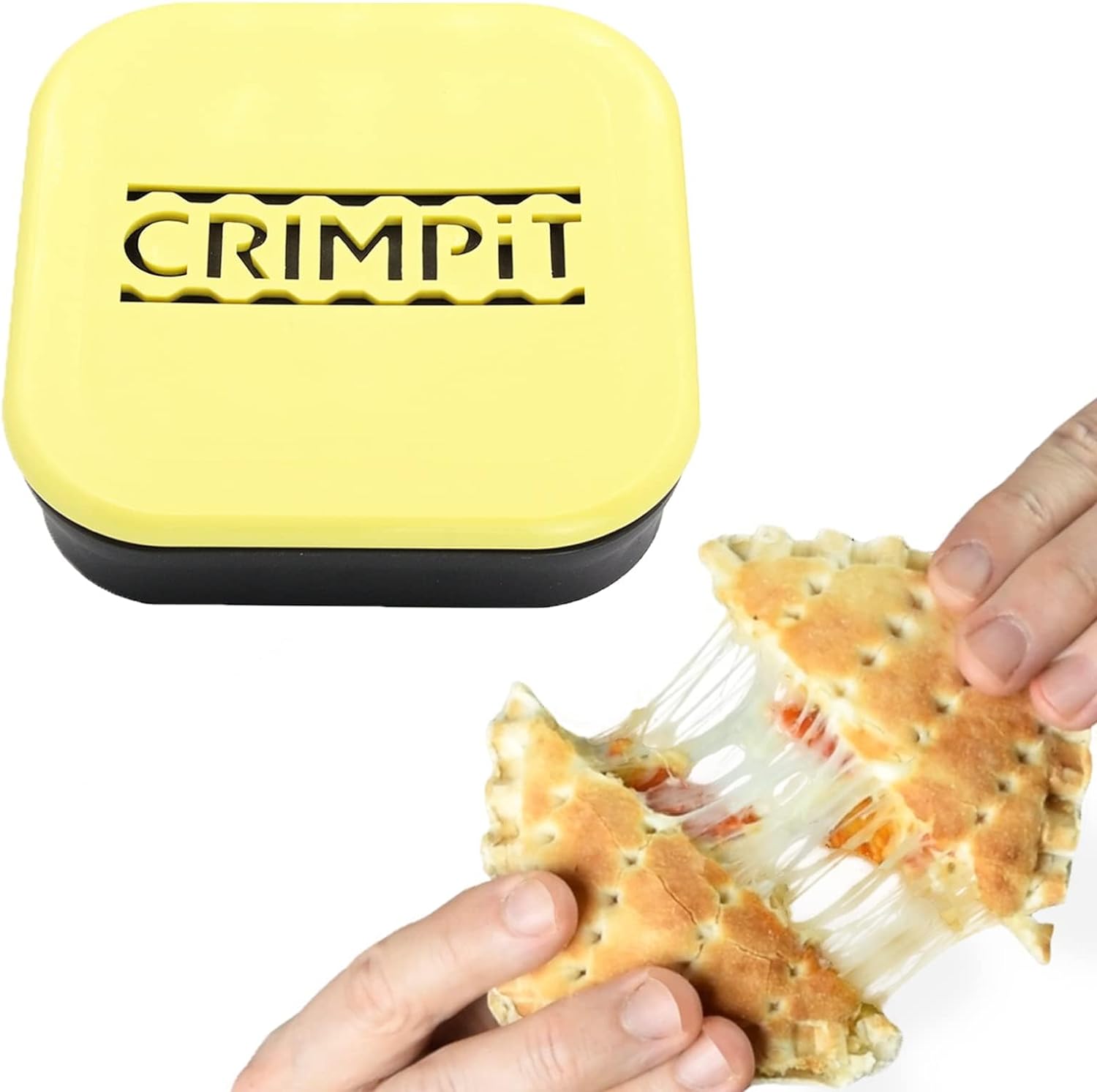 The CRIMPiT - A toastie maker for Thins Make toasted snacks in minutes Healthy Designed especially to work with low calorie Thin bread Made In UK - Amazing Gadgets Outlet