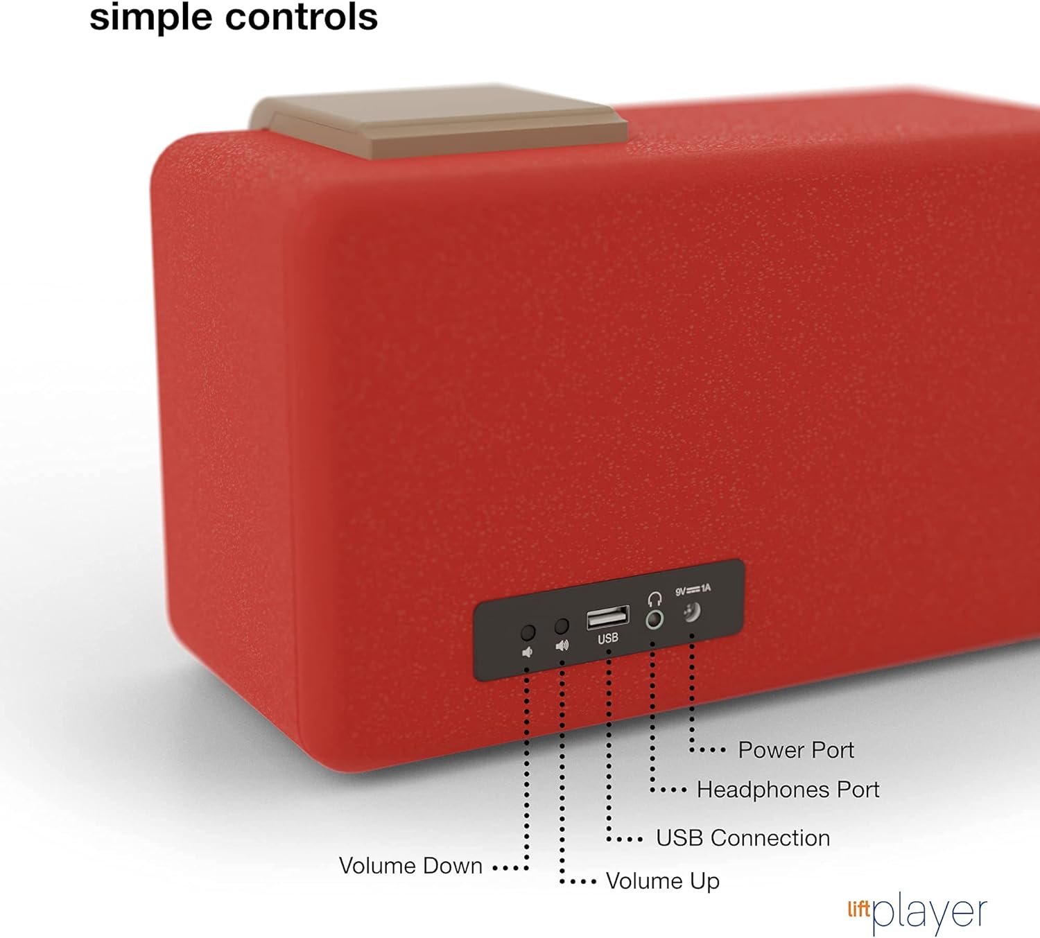 The Simple Music Player - MP3 music box for Alzheimer's and dementia. - Amazing Gadgets Outlet