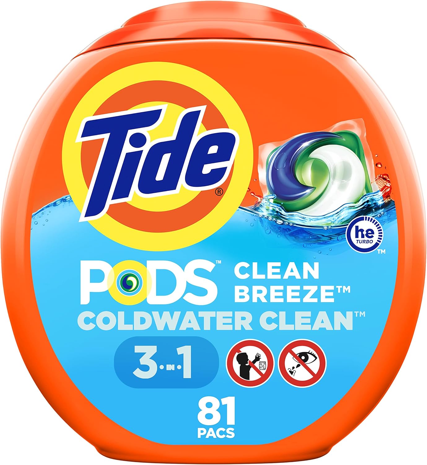 Tide PODS Laundry Detergent Soap PODS, High Efficiency (HE), Original Scent, 81 Count - Amazing Gadgets Outlet