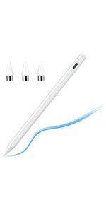 TiMOVO Stylus Pen for iPad, Dual - Tip Stylus for iPad & Touch Screen, Fast Charge Apple Pencil with Palm Rejection Tilt Sensitivity for iPad 6/7/8/9/10,iPad Air 3/4/5,iPad Mini 5/6,iPad Pro 11"/12.9" - Amazing Gadgets Outlet