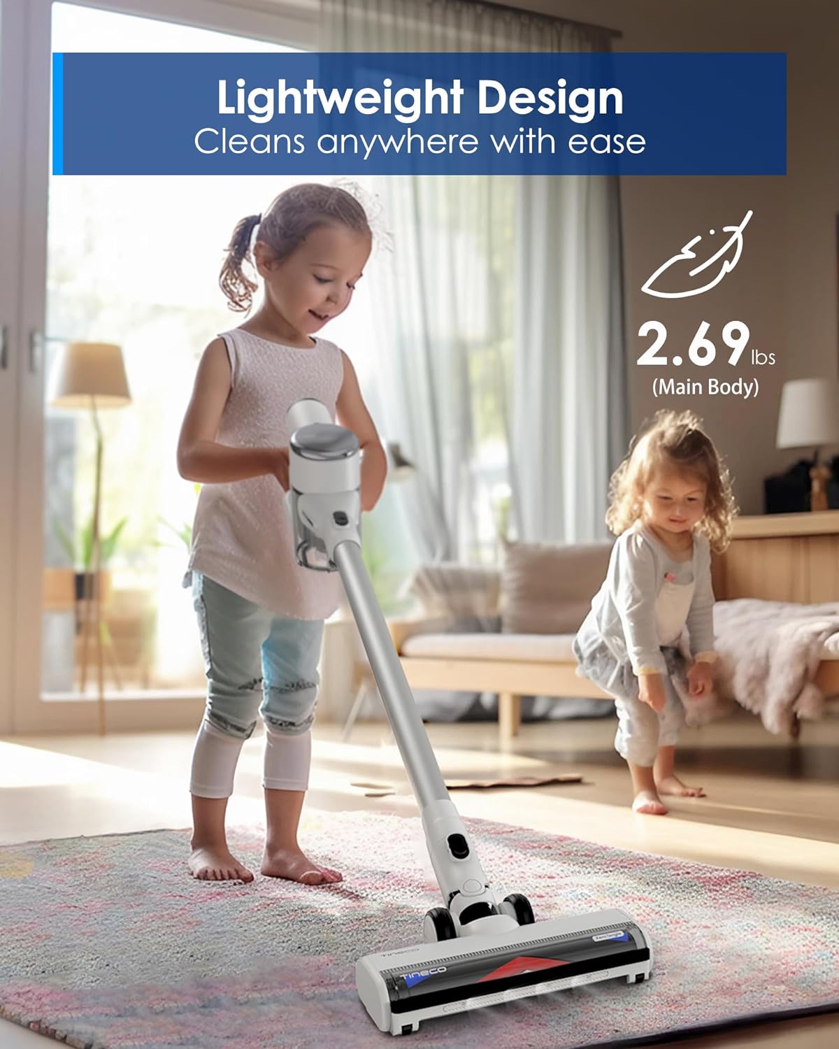 Tineco Pure ONE Station Cordless Stick Vacuum Cleaner with 3L Dust Clean Station, Complete Self - Cleaning Up to 60 Mins Runtime, Powerful Suction and Lightweight, Multi - Surface Floor Cleaning - Amazing Gadgets Outlet