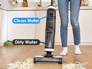 Tineco Wet and Dry Vacuum Cleaner, Cordless 3 - in - 1 Floor Cleaner FLOOR ONE S3, Smart Suction Lightweight Multi - Surface Hard Floors Cleaning - Amazing Gadgets Outlet