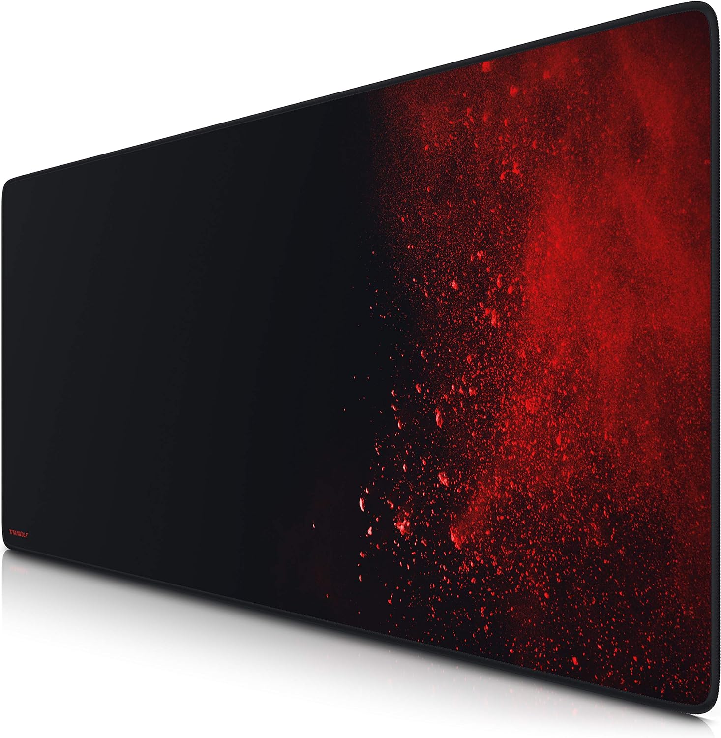 TITANWOLF - XXL Gaming Mouse Pad - 900 x 400 x 3 mm - extra large mouse mat - table mat - extra large size - improved precision and speed - rubber base for stable grip - washable - Amazing Gadgets Outlet