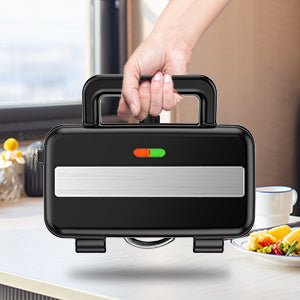 Toastie Maker 1200w, 3 in 1 Waffle Maker, 4 Slice Sandwich Toaster With 5 - Gear Temperature Control and Removable Plates, Sandwich Maker with Non - Stick Plates, Panini Press Grill, Double - Sided Heating - Amazing Gadgets Outlet