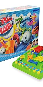 TOMY Screwball Scramble Classic Retro Children's Preschool Action Board Game, Puzzle Board Family Game, Kids Game For 5, 6, 7, 8 and 9 Year Old Boys and Girls, Packaging May Vary - Amazing Gadgets Outlet