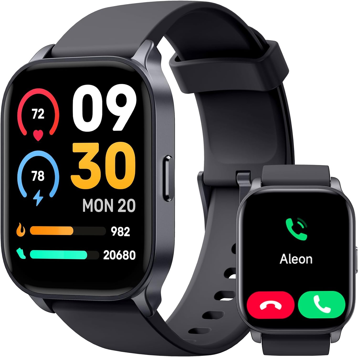 TOOBUR Smart Watch for Women, Answer/Make Calls, Alexa Built - in, Fitness Watch IP68 Waterproof/Heart Rate/Sleep Monitor/100 Sports, Step Counter, Ladies Smartwatch Compatible Android IOS - Amazing Gadgets Outlet