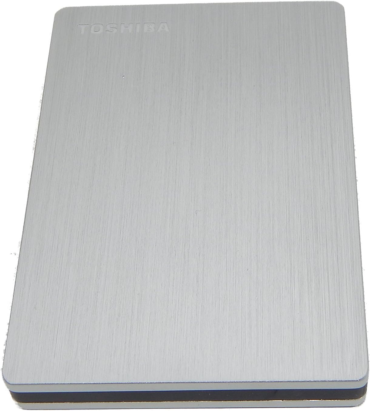 Toshiba 1TB Canvio Slim II - external hard drives (Wired, Silver, USB 3.0 (3.1 Gen 1) Type - A, USB, HDD, Aluminium) - Amazing Gadgets Outlet