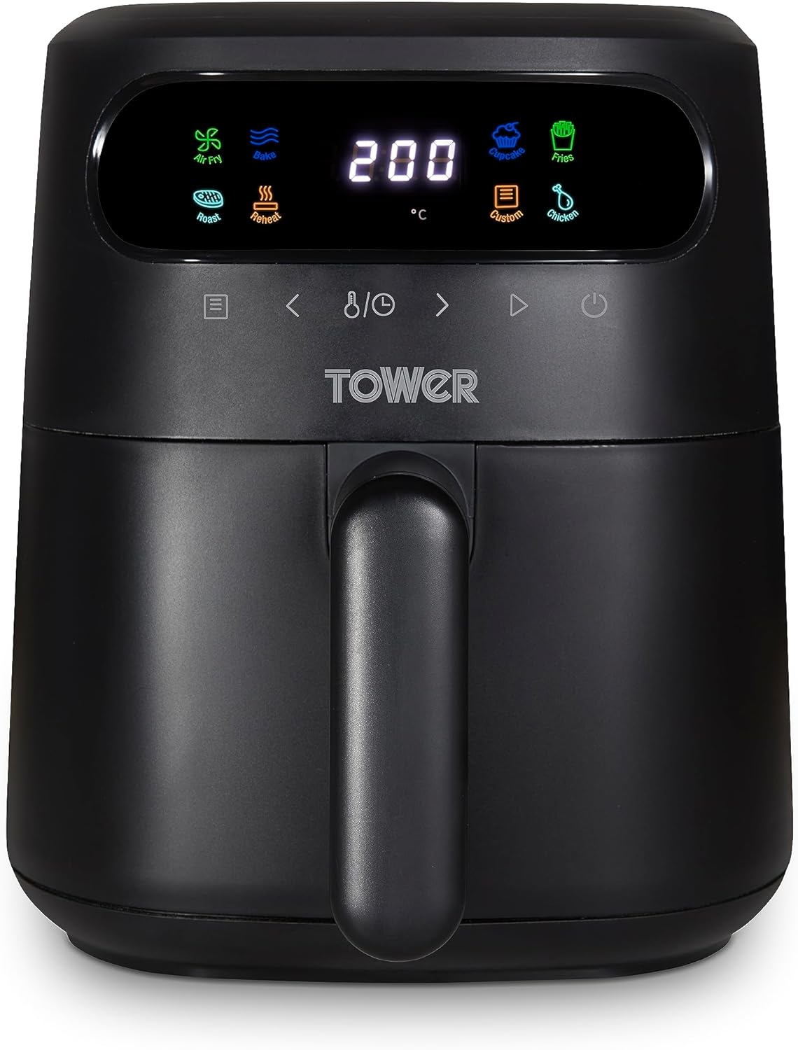 Tower T17021 Family Size Air Fryer with Rapid Air Circulation, 60 - Minute Timer, 4.3L, 1500W, Black   Import  Single ASIN  Import  Multiple ASIN ×Product customization General Description Gallery Reviews Variations Additional details - Amazing Gadgets Outlet