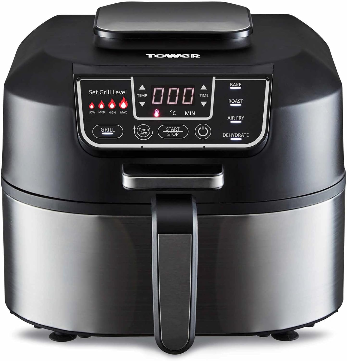 Tower T17088 Vortx 9L Dual Basket Air Fryer with Smart Finish, 2600W, Black - Amazing Gadgets Outlet