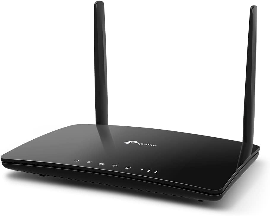 TP - Link Box 4G, Router 4G+ LTE Cat.6 300 Mbps WiFi AC 1200 Mbps, 2 x SMA for External Antenna, 4 RJ45 Gigabit Ports, Removable Antennas, OneMesh, Modem SIM Card for Any Operator, Archer MR600 - Amazing Gadgets Outlet