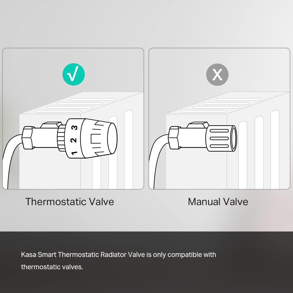 TP - Link Kasa Smart Radiator Thermostat Add On, Smart Radiator Valve, Energy Saving, LED display, Smart Schedule, Works with Alexa & Google Home, Easy installation(KE100) - Amazing Gadgets Outlet