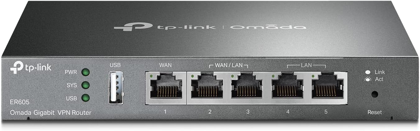 TP - Link TL - R605 SafeStream Gigabit Multi - WAN VPN Router - Amazing Gadgets Outlet