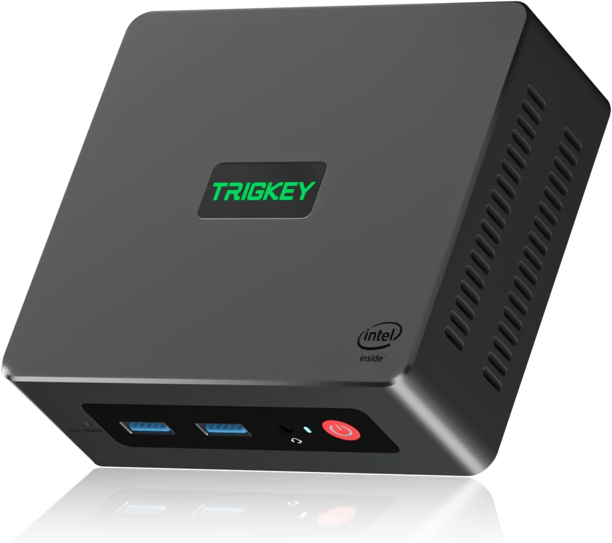 TRIGKEY 8 Core 16 Thread Ryzen 7 Mini PC Desktop PC S5 5700U（Up to 4.0GHz） 16G DDR4+500G NVME SSD 15W TPD Micro PC | 8Core 1900MHz HD graphics | WIFI - 6 | BT 5.2 | DP+ HDMI | Type - C | - Amazing Gadgets Outlet