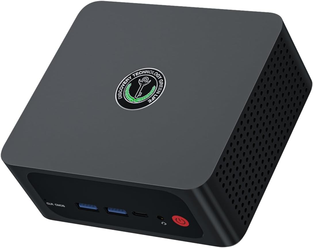 TRIGKEY G12 12th Gen Mini PC Core I5 - 12450H(Up to 3.6GHz) 16GB DDR4 500B NVME PCIE4.0 SSD 100W Micro Computer, 1000M Lan/DP(144Hz)+HDMI(60Hz) Output/WIFI 6,BT 5.2 for Home/Office/Gaming - Amazing Gadgets Outlet