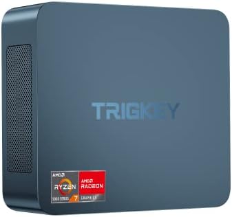 TRIGKEY G12 12th Gen Mini PC Core I5 - 12450H(Up to 3.6GHz) 16GB DDR4 500B NVME PCIE4.0 SSD 100W Micro Computer, 1000M Lan/DP(144Hz)+HDMI(60Hz) Output/WIFI 6,BT 5.2 for Home/Office/Gaming - Amazing Gadgets Outlet