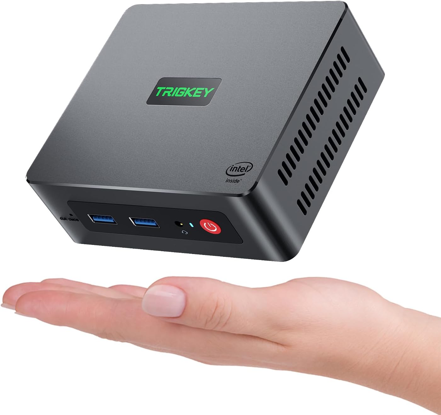 TRIGKEY Mini PC Desktop PC 12th Gen Intel N100 4C/4T 16G DDR4 500G M.2 PCIE1 SSD G4 Mini Computer, Working Micro PC, 4K@60Hz UHD Graphics Dua; Display/WiFi 6/Micro Computer - Amazing Gadgets Outlet