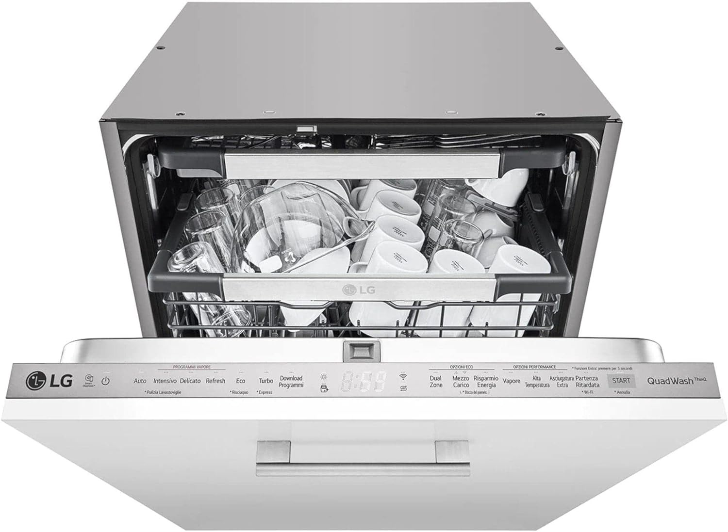 TrueSteam QuadWash 14 Place Built In Dishwasher - Amazing Gadgets Outlet