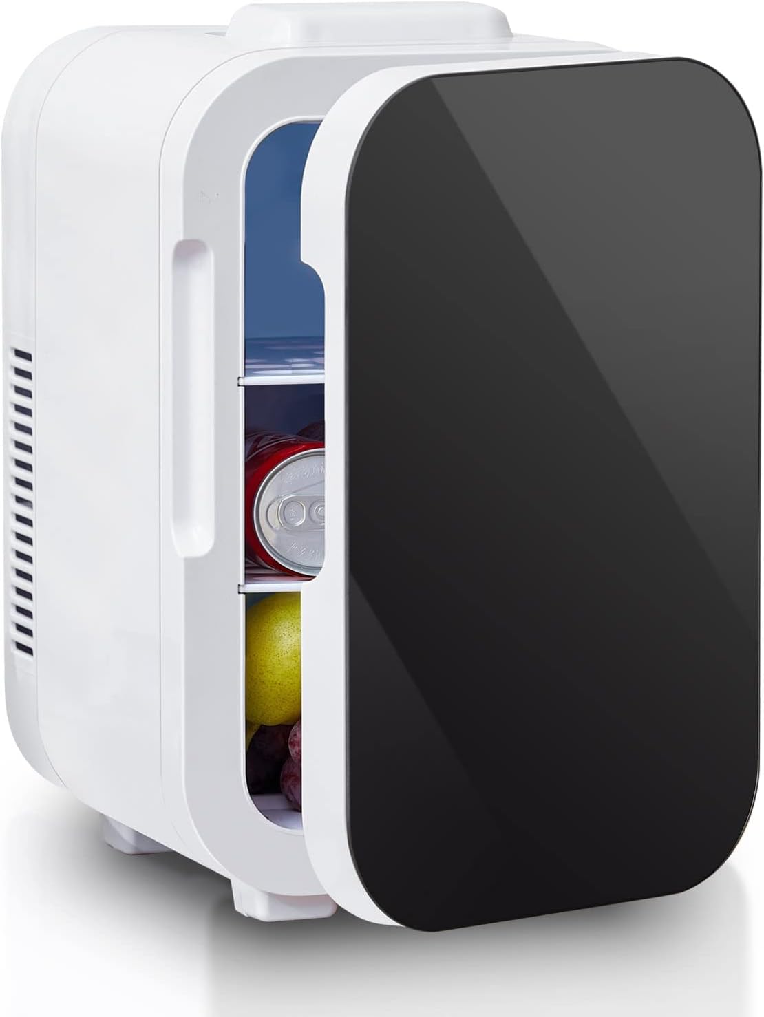 TUKAILAi 15L Mini Fridge Cooler & Warmer AC+DC Power, 2 Tier Small Mini Refrigerator for Bedroom, Skin Care Fridge Compact Portable and Quiet, Small Fridge for Bedroom, Office or Car Balck - Amazing Gadgets Outlet