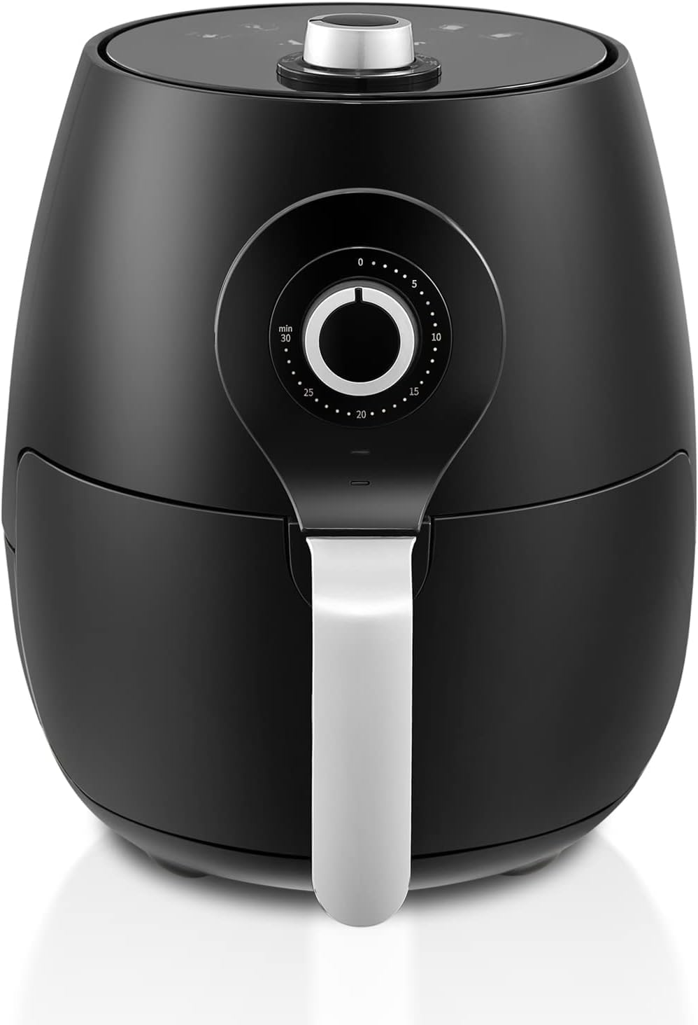 TUKAILAI 3.8L Air Fryer Rapid Air Circulation 1450w For Home Use Dual Knob Control With 30 Min Timer, 200℃ Adjustable Temperature Control, Healthy Free/Low Oil Cooking, Dishwasher Safe Frying Basket - Amazing Gadgets Outlet