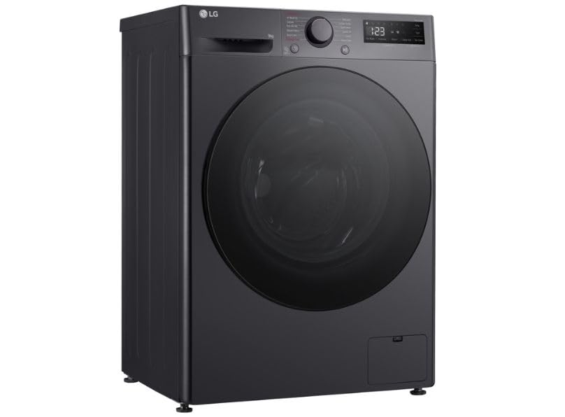 TurboWash™ 9kg Washing Machine with 1200 rpm, Steam™, AI DD™, A Energy Rated in Slate Grey - Amazing Gadgets Outlet