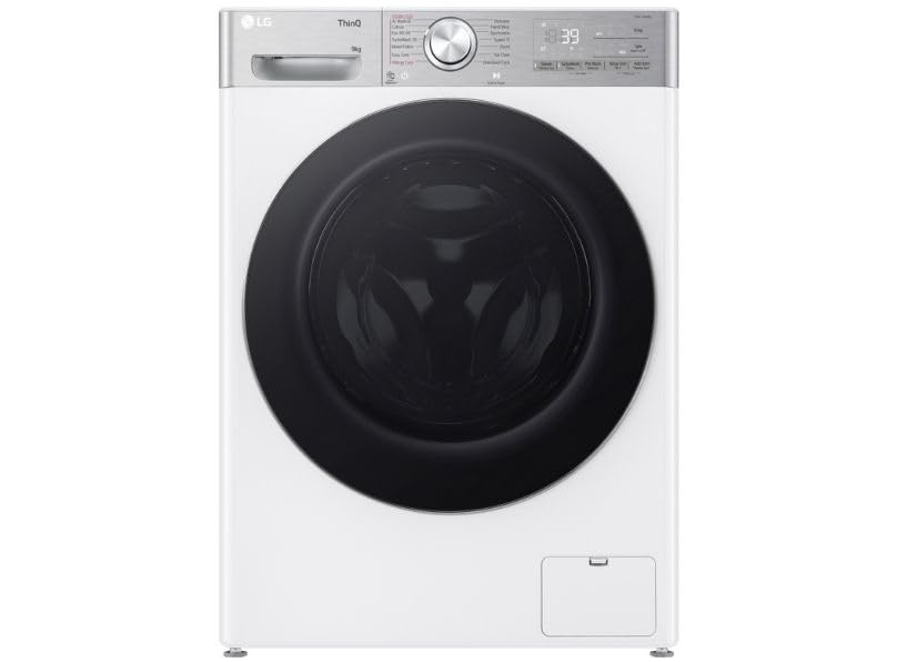 TurboWash™360 9kg Washing Machine with 1400 rpm, A Energy Rated, Steam+™, AI DD™ in White - Amazing Gadgets Outlet