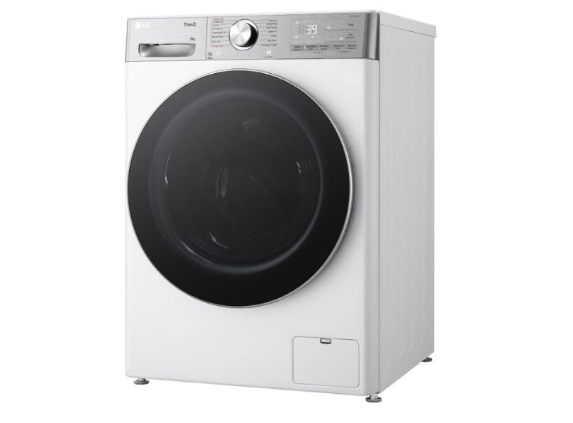 TurboWash™360 9kg Washing Machine with 1400 rpm, A Energy Rated, Steam+™, AI DD™ in White - Amazing Gadgets Outlet