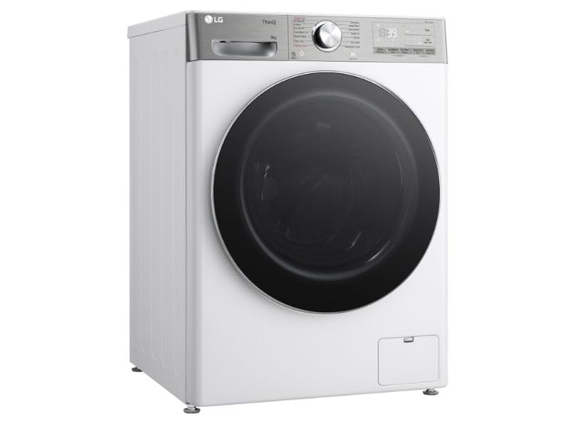 TurboWash™360 9kg Washing Machine with 1400 rpm, A Energy Rated, Steam+™, AI DD™ in White - Amazing Gadgets Outlet