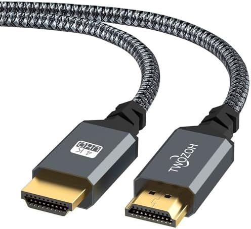 Twozoh HDMI 2.0 Cable 0.3M, High Speed Braided HDMI to HDMI Lead support 4K/60HZ 18Gbps 2.0a/2.0b/1.4a/2160p/1080p for PS5,PS4,PC,Projector,Monitor,TV, Xbox - Amazing Gadgets Outlet