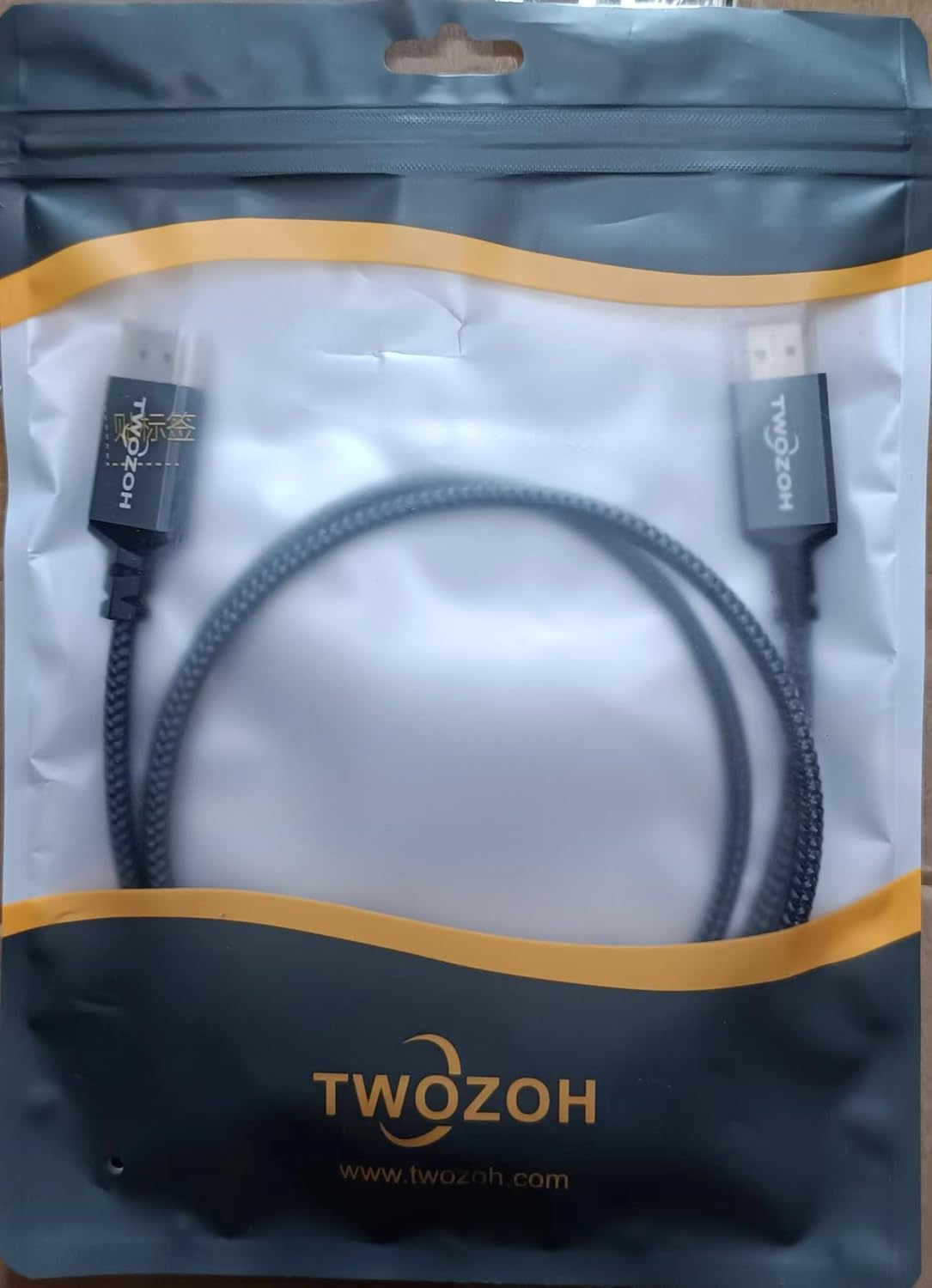 Twozoh HDMI 2.0 Cable 1M, High Speed Braided HDMI to HDMI Lead support 4K/60HZ 18Gbps 2.0a/2.0b/1.4a/2160p/1080p for PS5,PS4,PC,Projector,Monitor,TV, Xbox - Amazing Gadgets Outlet