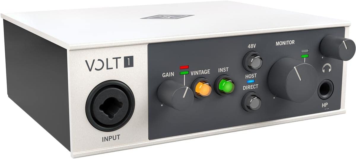 UA Volt 1 USB Audio Interface Recording, Podcasting, And Streaming - Amazing Gadgets Outlet