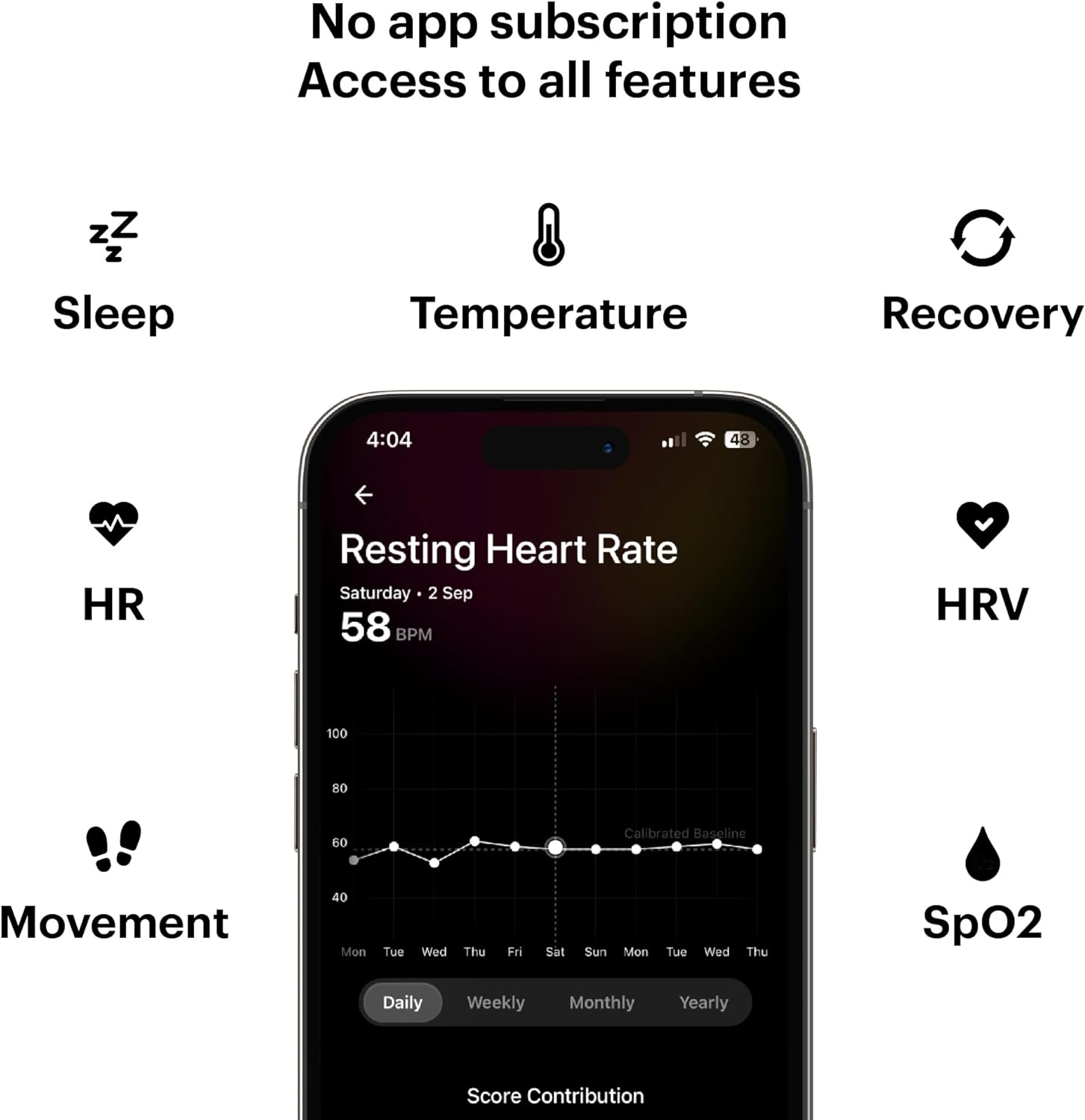 ULTRAHUMAN Ring AIR - Sleep - Tracking, Movement & Recovery,HRV, 6 Days Battery Life with Lifetime Free Subscription - Amazing Gadgets Outlet