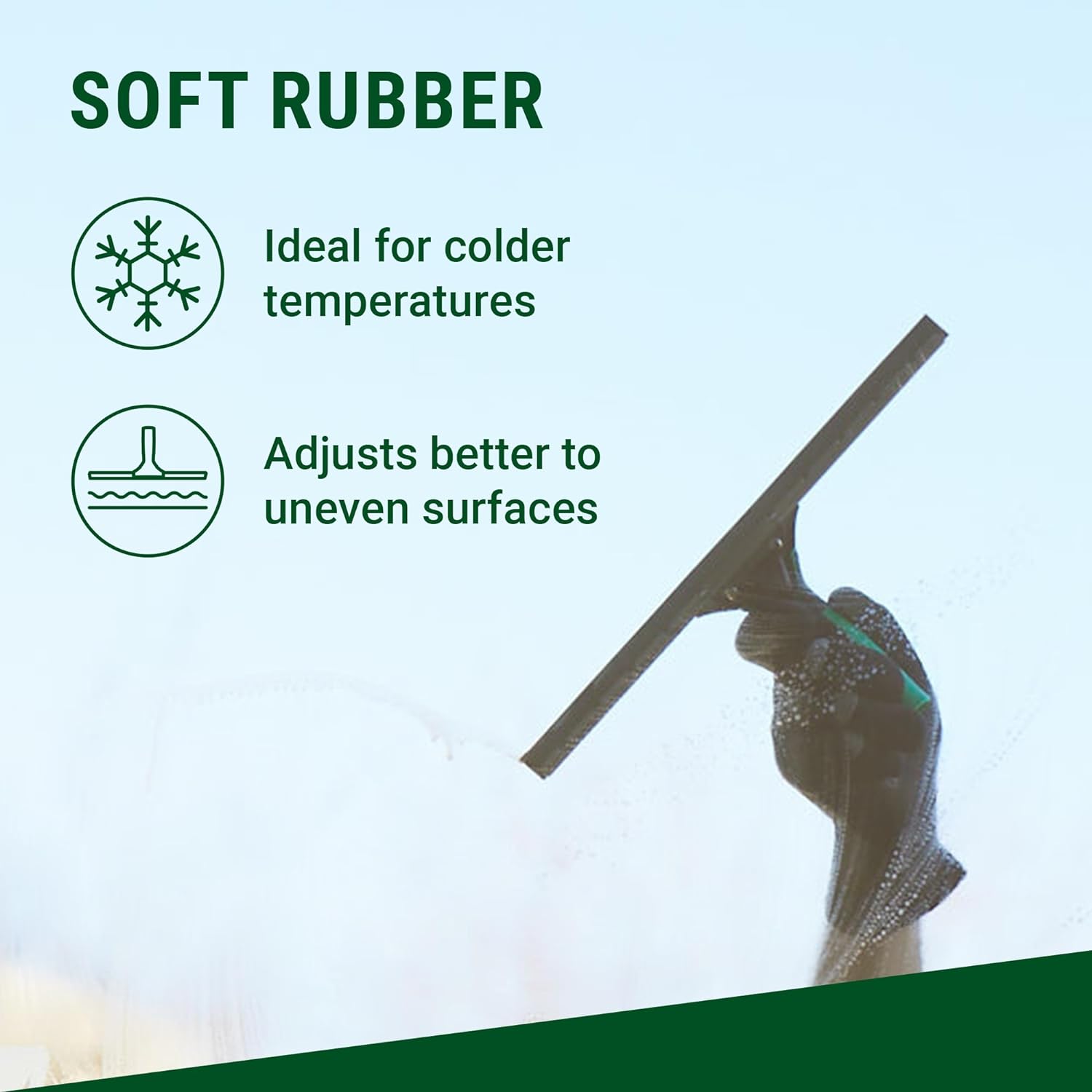 UNGER Window Cleaning Squeegee Blade Replacement - Soft Rubber 106cm Adjustable Size Strip - Professional Quality, Double Sided Premium Rubber   Import  Single ASIN  Import  Multiple ASIN ×Product customization General Description Gall - Amazing Gadgets Outlet