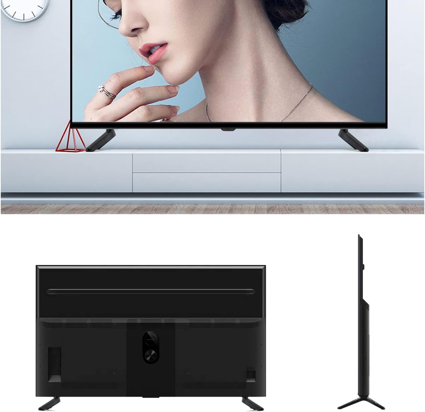 Universal TV Stand Base Replacement, TV Stand Legs, TV Riser, TV Stand Mount for Most 27 to 55 Inch LCD LED Samsung LG Sony VIZIO TCL KONKA TV, Hold up to 99lbs - Black   Import  Single ASIN  Import  Multiple ASIN ×Product customization Ge - Amazing Gadgets Outlet