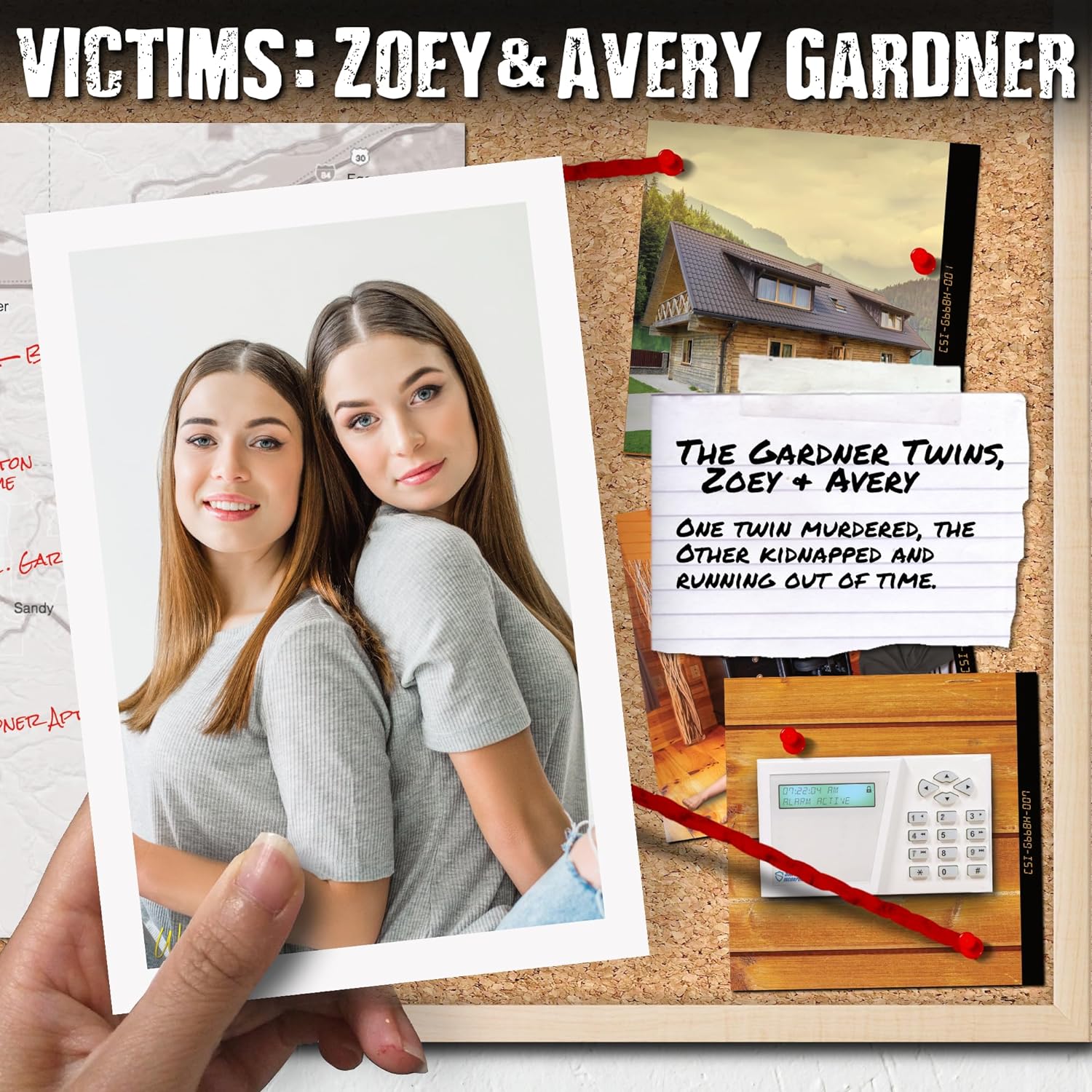 Unsolved Case Files | Gardner, Avery - Active Murder Mystery Case - Can you Solve the Case? - Amazing Gadgets Outlet