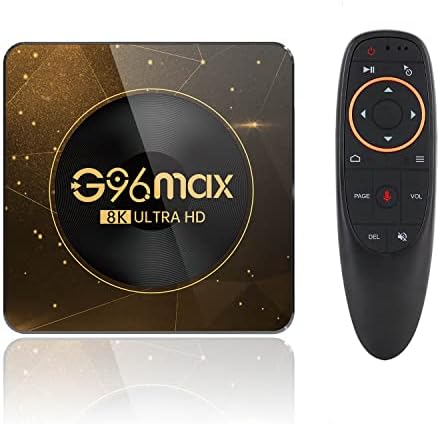 Upgrade Your Entertainment with YUNSYE G96 MAX Android 13.0 TV Box - Streaming Client Smart TV Box for Faster Processing and Lag - Free Experience (4GB RAM+32GB ROM) - Amazing Gadgets Outlet